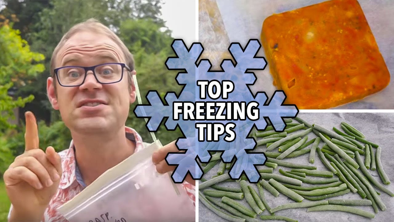 How to Freeze Fresh Fruit and Vegetables Blanching & Freezing The