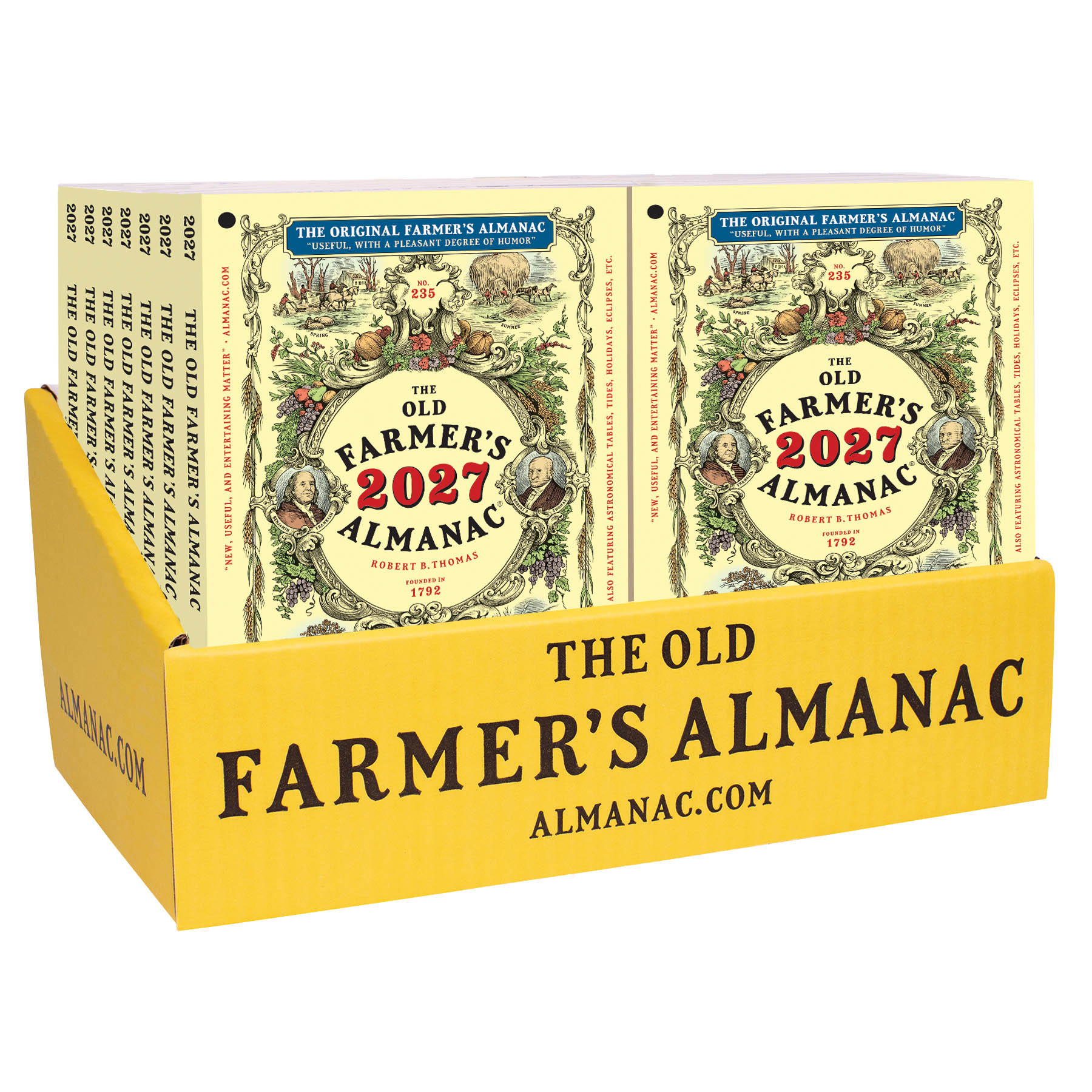 1024 2027 Almanac Counter Display US