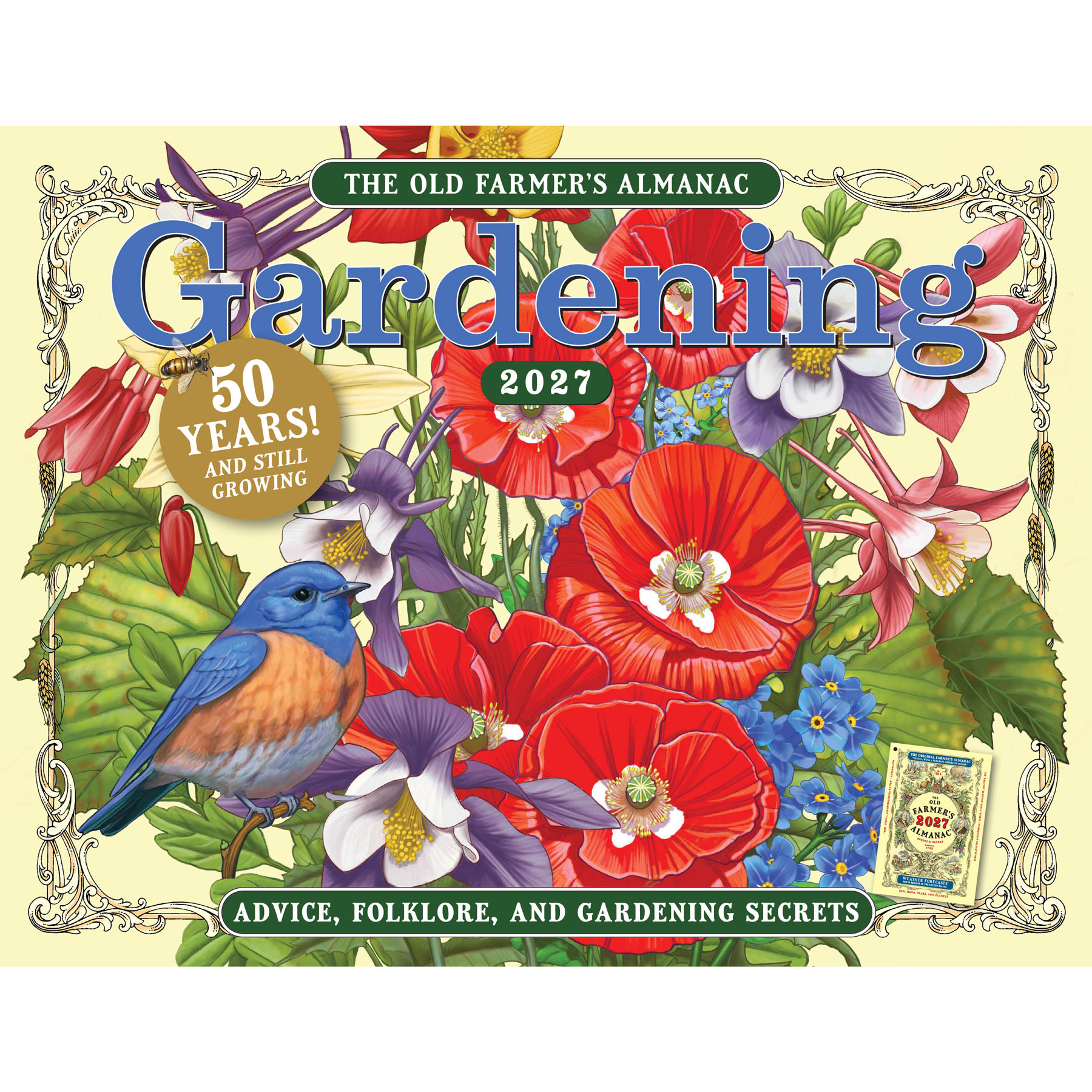 2027 Gardening Calendar Front Cover