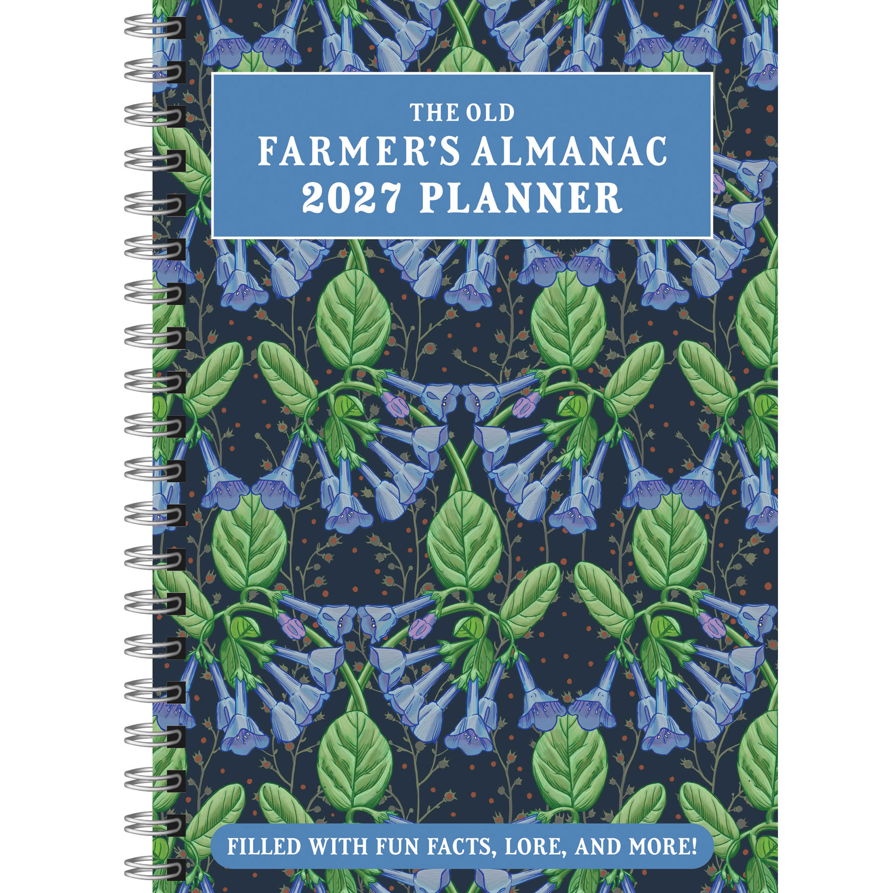 2027 Almanac Planner Front Cover Binding