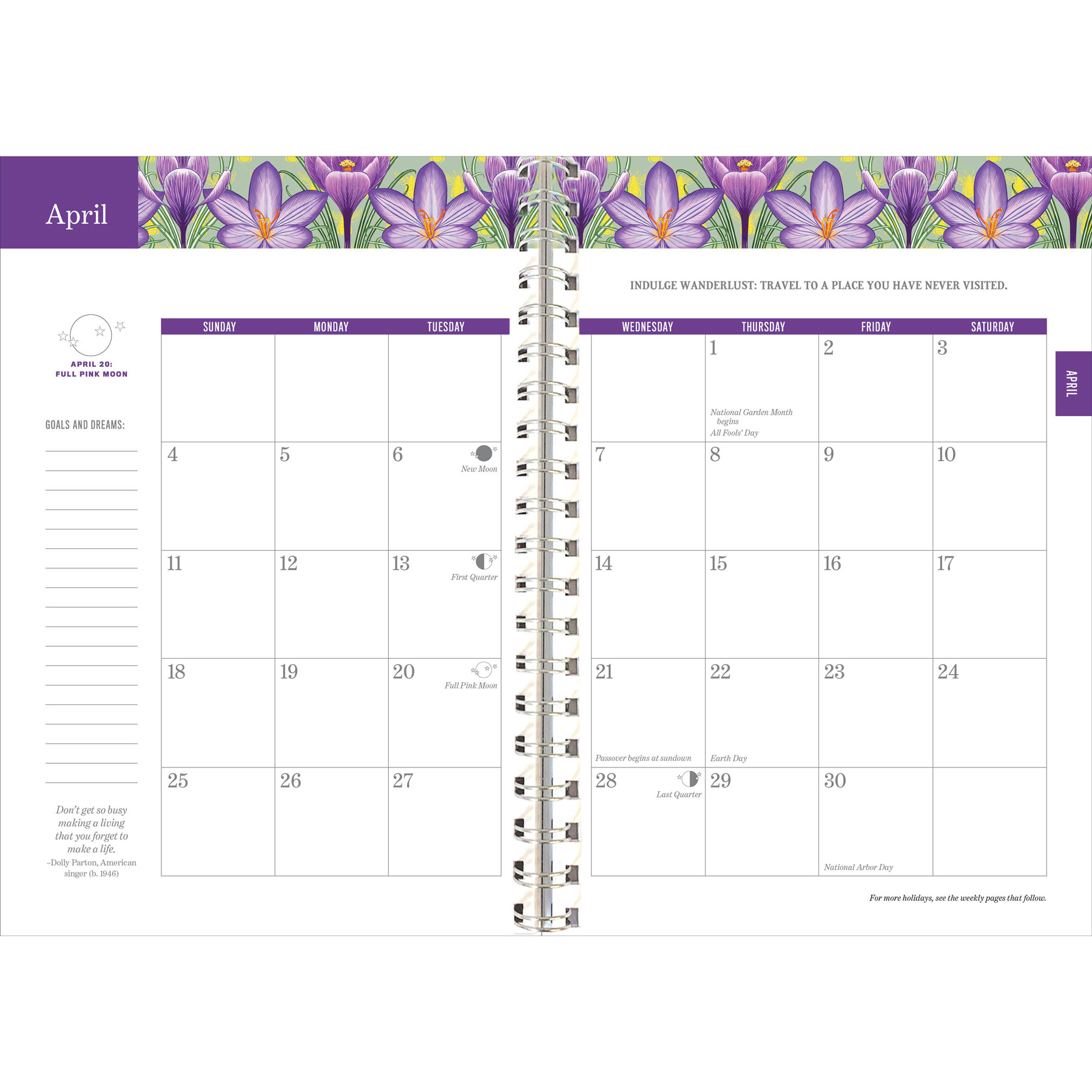 2027 Almanac Planner Spread 1