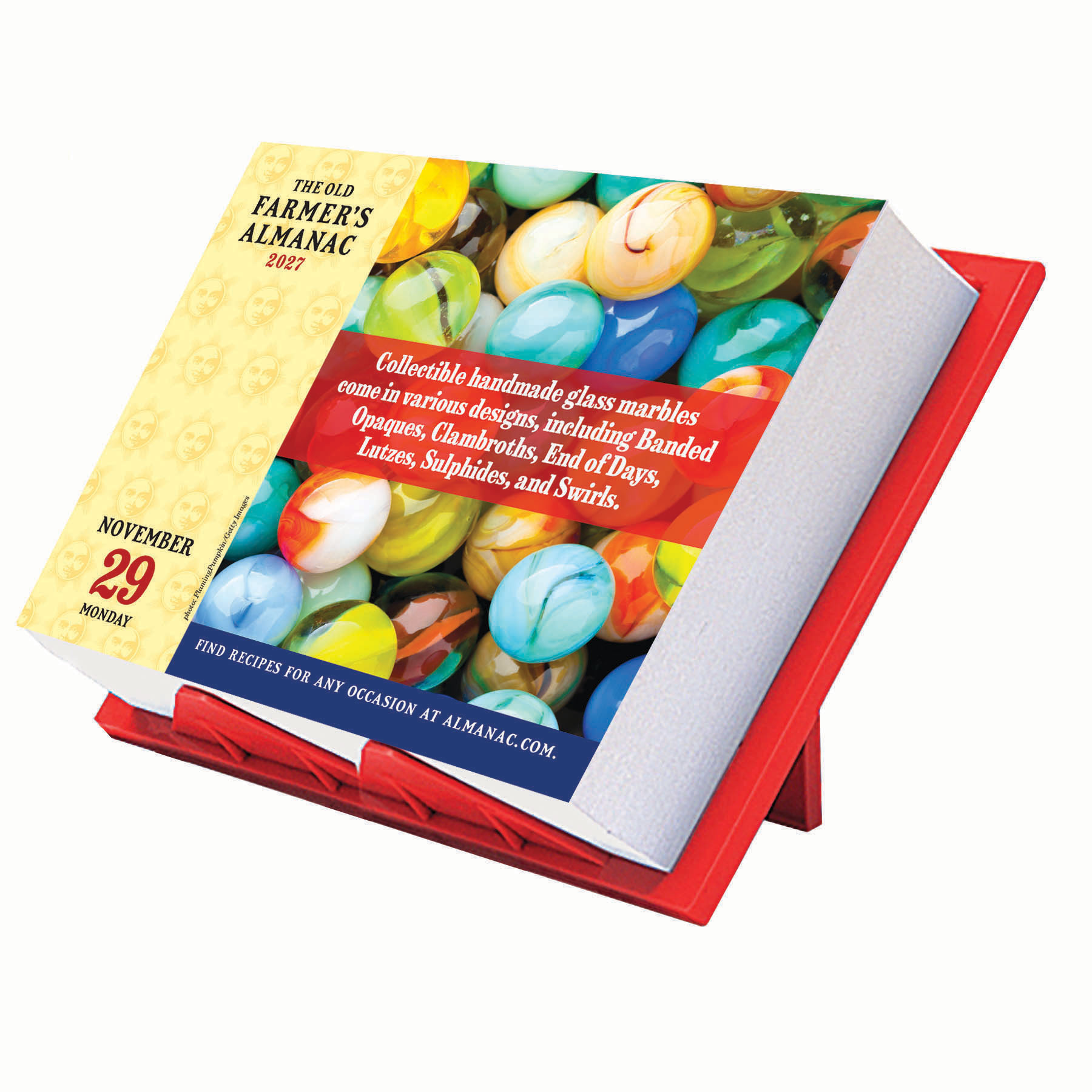 2027 Everyday Calendar Easel