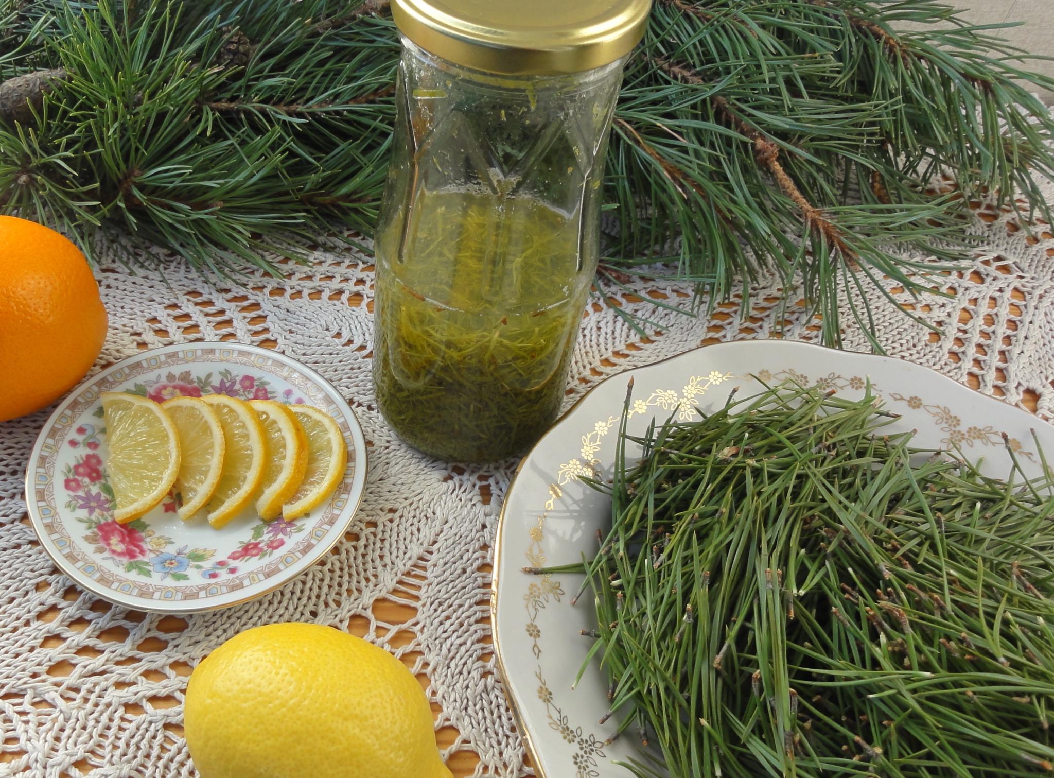 pine needle soda drink