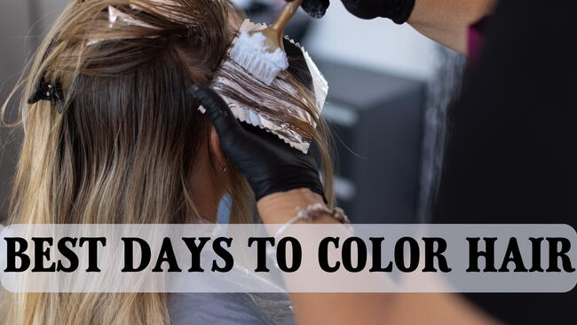 best days color hair, hair dye