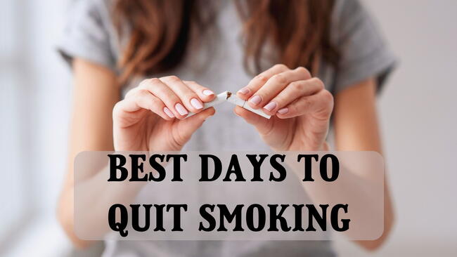 best days to quit smoking