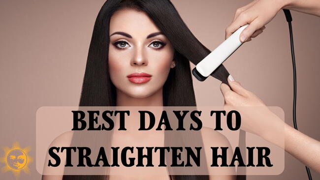best days to straighten hair