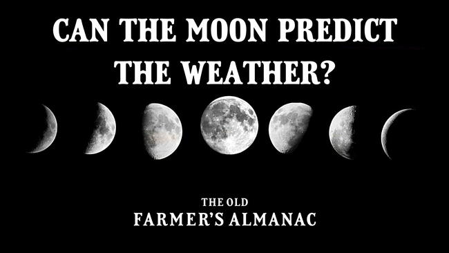 Moon phases, can the moon predict the weather?