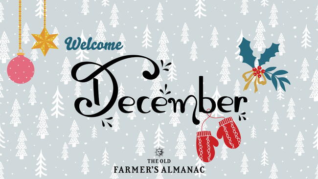 welcome december, mittens, ornaments
