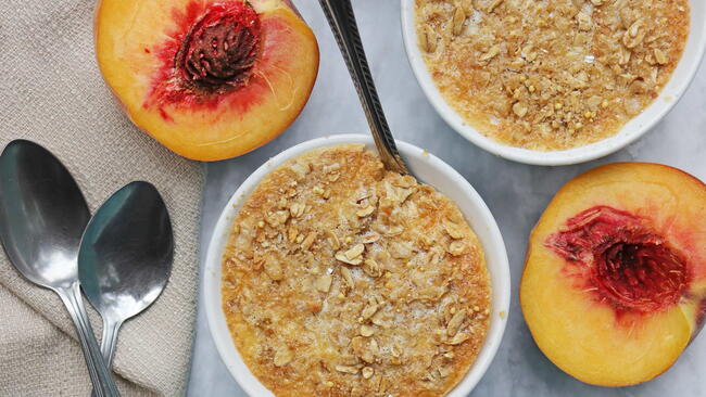 French peaches