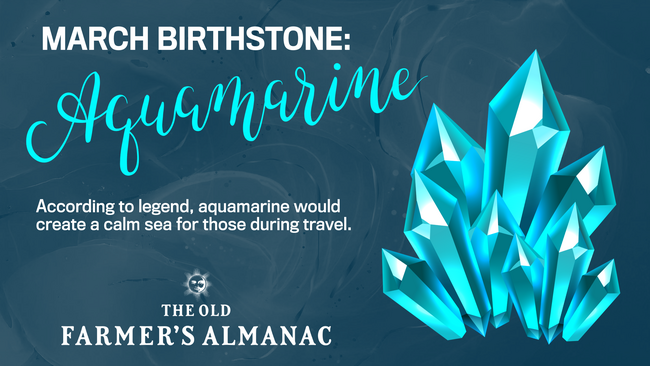 isolated aquamarine gems, march birthstone