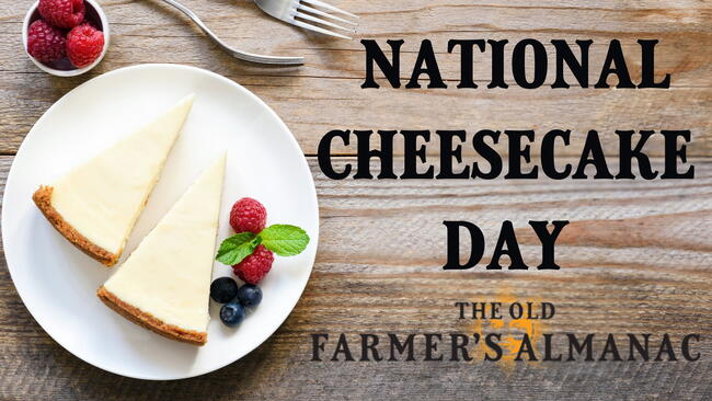 national cheesecake day