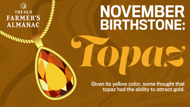 topaz november birthstone OFA