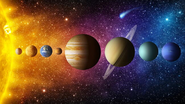 Solar system planets in order