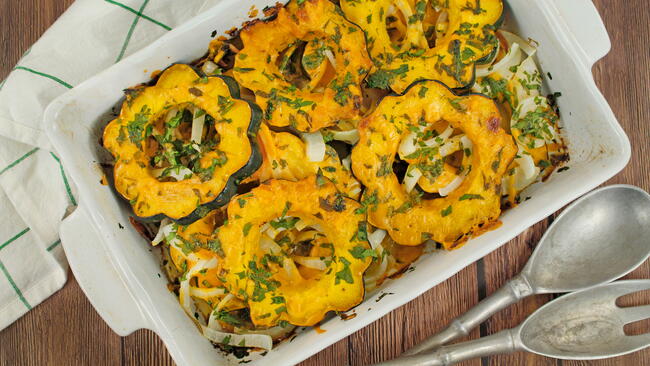 acorn squash rings