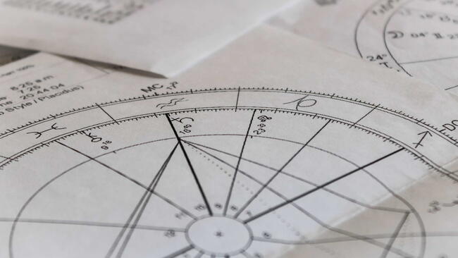 Astrology natal charts