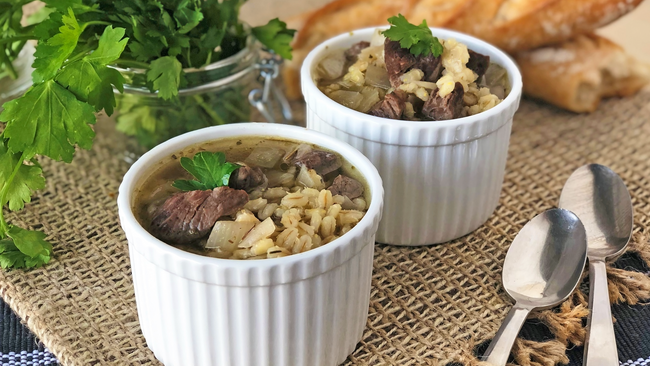 beef and barley soup