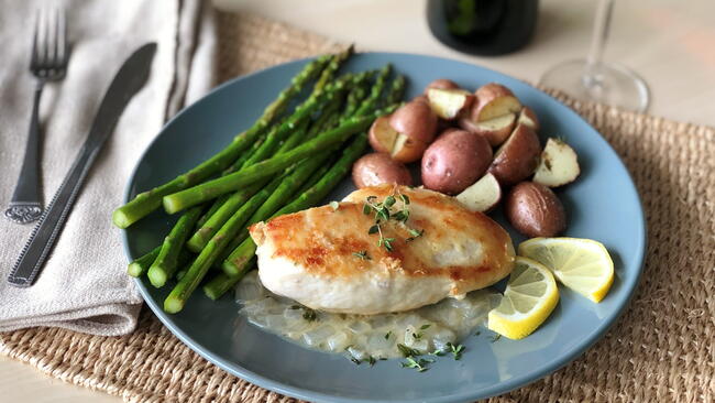 chicken with lemon thyme