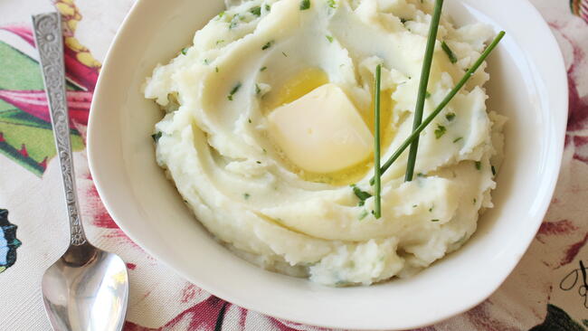 Mashed Potatoes With Chives