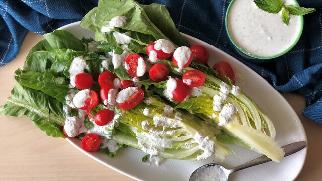 cucumber mint dressing