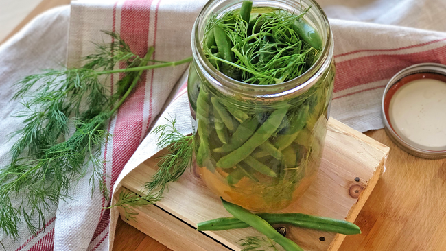dill green beans