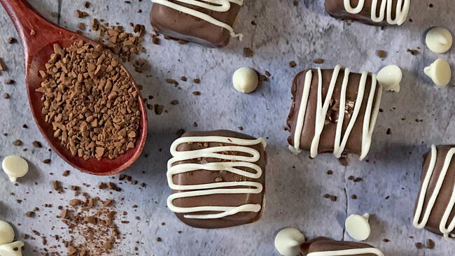 Easy Latte Truffles