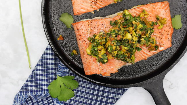 baked salmon