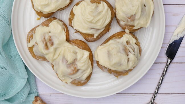 ginger swirl buns