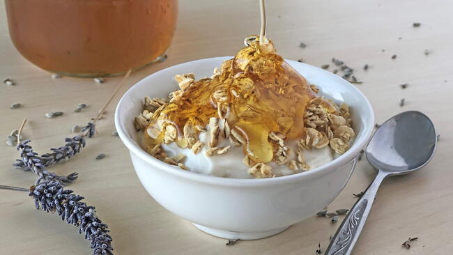 honey lavender syrup