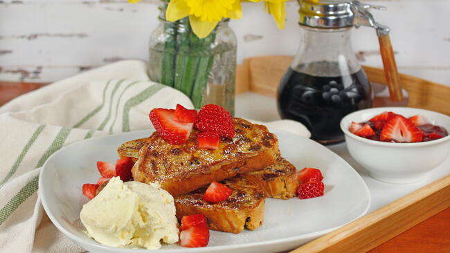 irish soda bread french toast