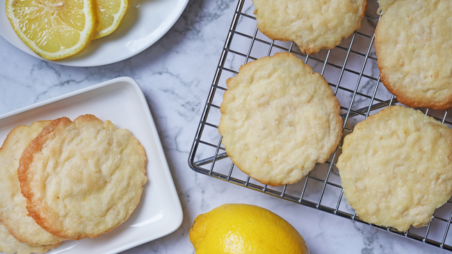 lemon oatmeal sugar cookies