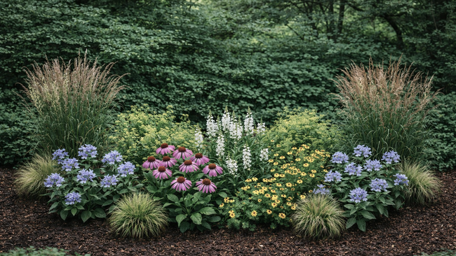 Perennial Flower Garden Design for Backyards and Borders