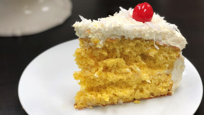 Pina Colada Rum Cake
