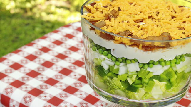 7 layer salad