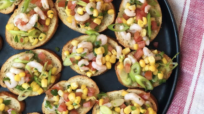Spicy Mexican Shrimp Bites