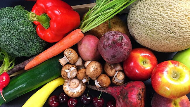 Healthy Vegetables and Fruit