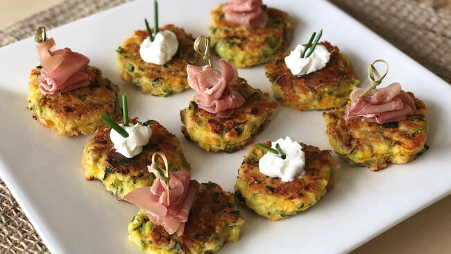 zucchini pancakes