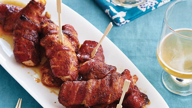 Spicy Sweet Bacon Chicken Tenders