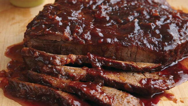 Slow Cooker Barbecue Brisket