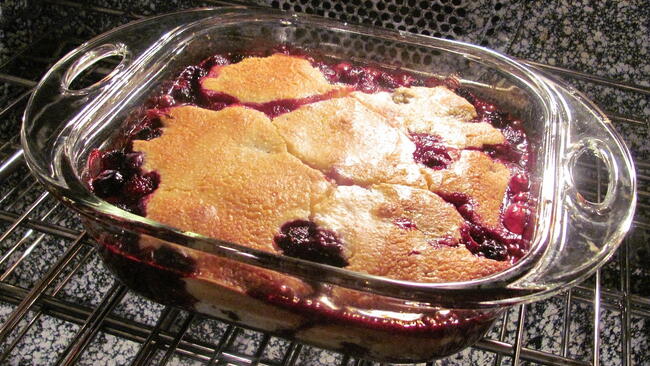 blackberry cobbler