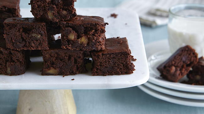 Peg's Black Bean Brownies