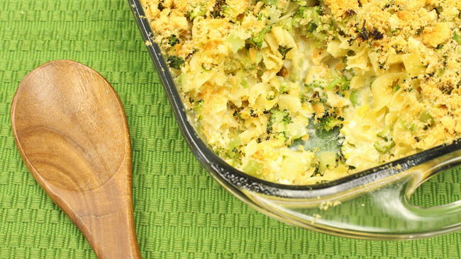 Broccoli-Noodle Casserole