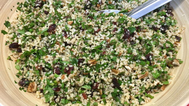 Sally's Bulgur Salad