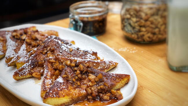 Caramel Apple Cinnamon Compote