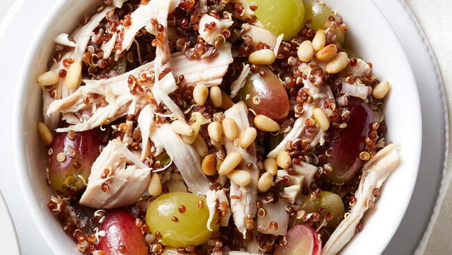 Chicken, Fennel & Fruit Quinoa Salad