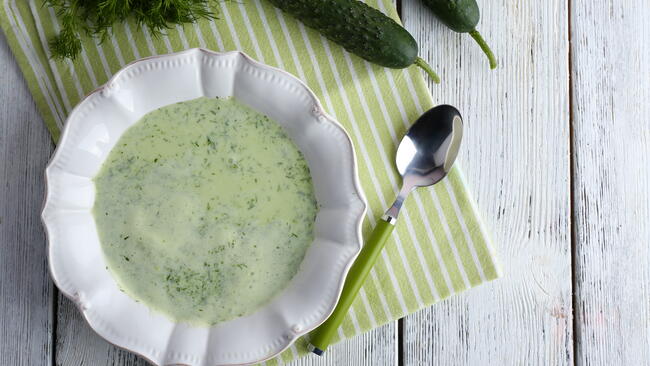 Chilled Cucumber Soup