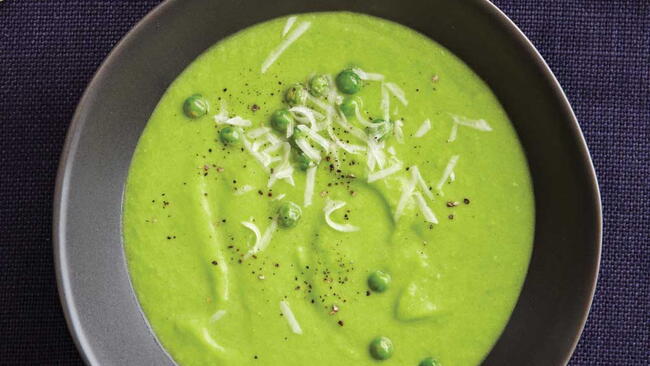 Cream of Green Pea Soup