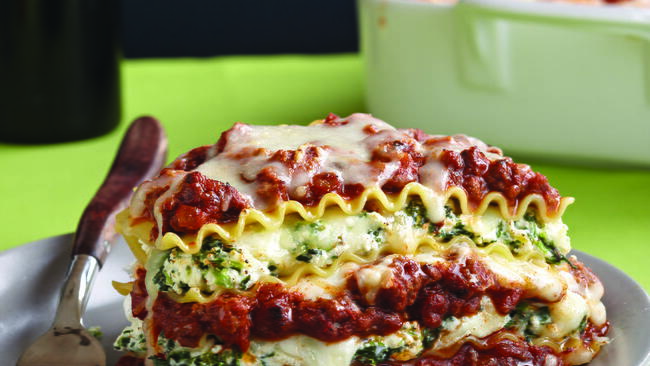 Lasagna With Two Sauces
