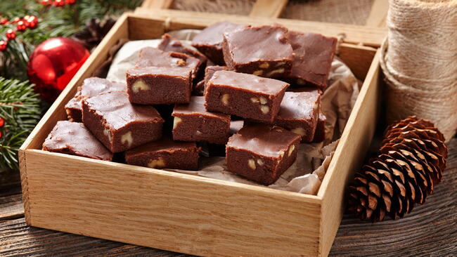 Never-Fail Christmas Fudge