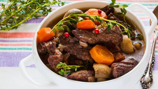 Carbonnade de Boeuf Bourguignon