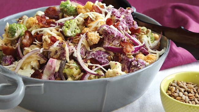 Sweet ’n’ Sunny Cauliflower Salad